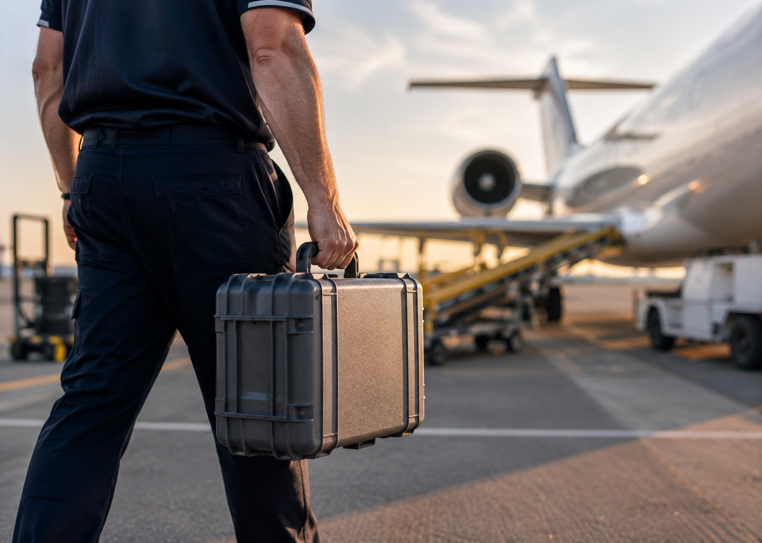 Aircraft parts delivery AOG - KLAM Expeditors freight broker